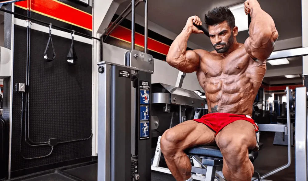 10 minutes of intense abdominal muscle exercises