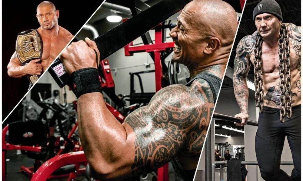 In pictures: The 6-session training program for wrestler and American actor Dave Bautista.