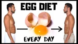 Egg diet to lose weight and get rid of stubborn fat in a healthy way