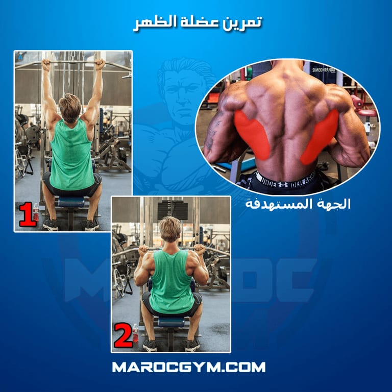 تمرين عضلة الظهر